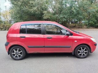 2007 Hyundai Getz I Рестайлинг, красный, 320000 рублей, вид 3