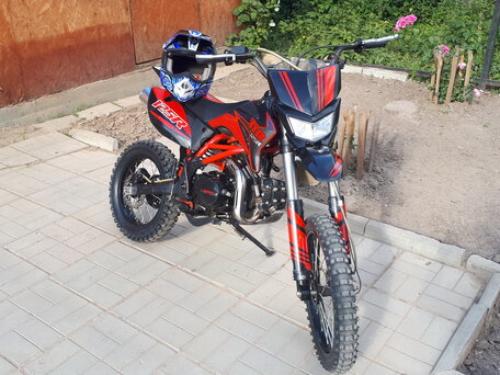 2018 Irbis TTR 125, красный, 43000 рублей, вид 1