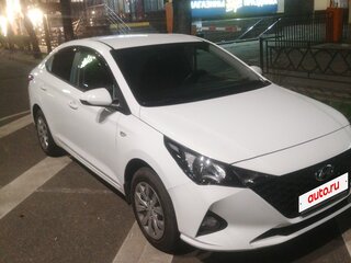 2020 Hyundai Solaris II Рестайлинг, белый, 1300000 рублей, вид 2
