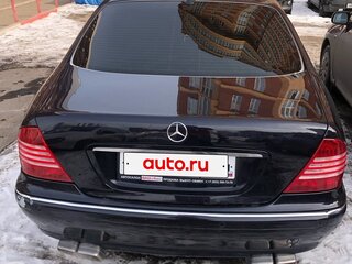2000 Mercedes-Benz S-Класс 320 IV (W220), синий, 820000 рублей, вид 4