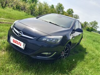 2013 Opel Astra J Рестайлинг, чёрный, 595000 рублей, вид 2