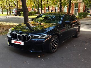 2021 BMW 5 серии 520d xDrive VII (G30/G31/G38) Рестайлинг, чёрный, 5390000 рублей, вид 3