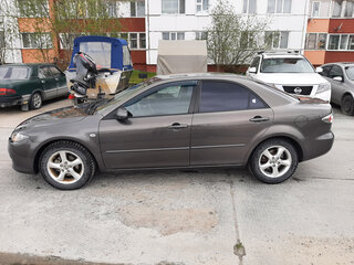 2007 Mazda 6 I (GG) Рестайлинг, серый, 590000 рублей, вид 4