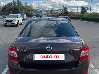 2017 Skoda Octavia III (A7), коричневый, 1380000 рублей, вид 4