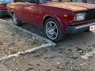 2007 Lada (ВАЗ) 2107, красный, 155000 рублей, вид 3
