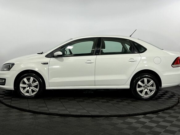 2016 Volkswagen Polo V Рестайлинг, белый - вид 8