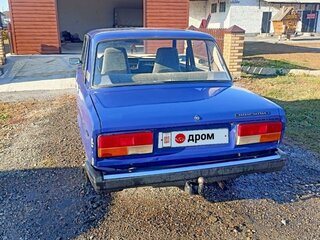 2001 Lada (ВАЗ) 2107, голубой, 150000 рублей, вид 2