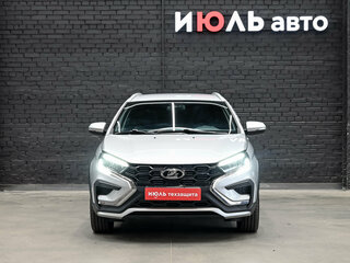 2024 Lada (ВАЗ) Vesta SW Cross I Рестайлинг (NG), серый, 1400000 рублей, вид 2