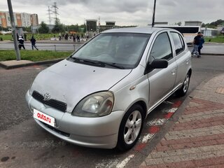 2002 Toyota Yaris I, серебристый, 160000 рублей, вид 2