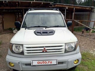 1998 Mitsubishi Pajero iO, серый, 420000 рублей, вид 3