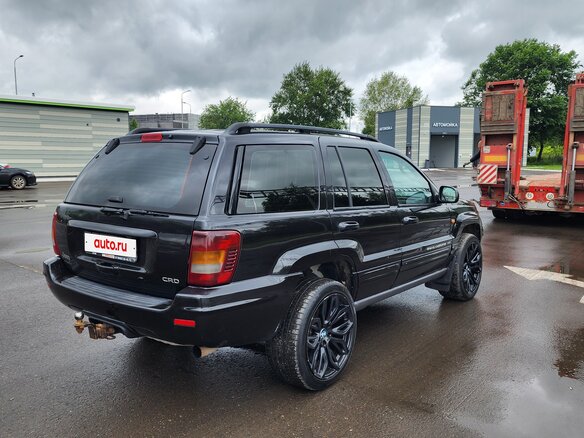 2004 Jeep Grand Cherokee II (WJ), чёрный, 850000 рублей - вид 6