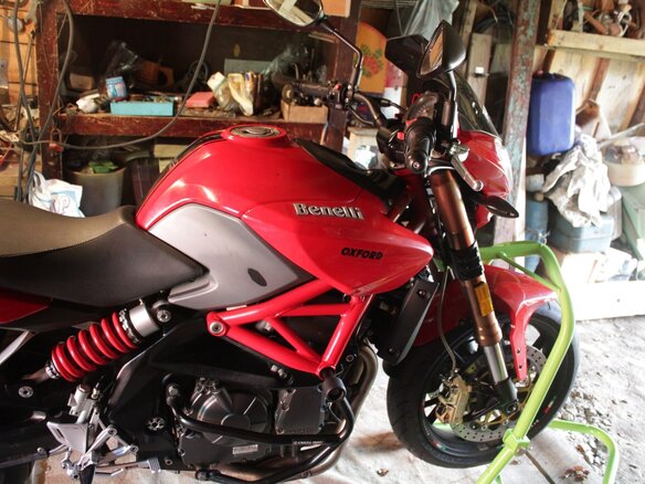 2013 Stels 600 Benelli, красный, 440000 рублей - вид 12