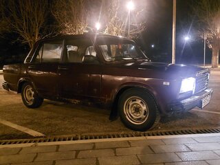 2006 Lada (ВАЗ) 2107, пурпурный, 70000 рублей, вид 3