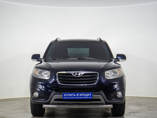 2012 Hyundai Santa Fe II Рестайлинг, синий, 1149000 рублей, вид 2