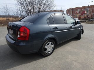 2008 Hyundai Verna II, серый, 400000 рублей, вид 4