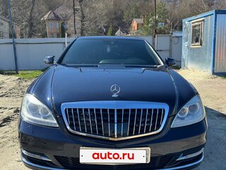 2012 Mercedes-Benz S-Класс 350 Long V (W221) Рестайлинг, синий, 1750000 рублей, вид 3