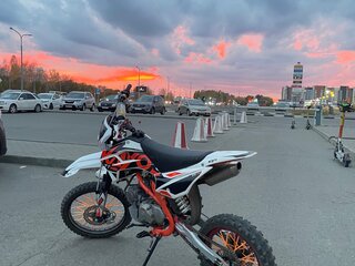2023 Kayo Basic TT140, красный, 85000 рублей, вид 2