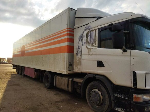 1996 Scania 4-Series, белый, 800000 рублей - вид 1