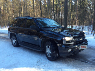 2007 Chevrolet TrailBlazer I Рестайлинг, чёрный, 850000 рублей, вид 3
