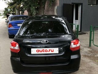 2014 Lada (ВАЗ) Granta I, чёрный, 450000 рублей, вид 3