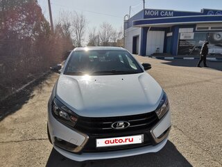2021 Lada (ВАЗ) Vesta I, белый, 1200000 рублей, вид 1