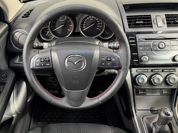 2012 Mazda 6 II (GH) Рестайлинг, чёрный - вид 10