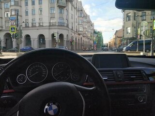 2014 BMW 3 серии Gran Turismo 320d xDrive VI (F3x), чёрный, 1880000 рублей, вид 3