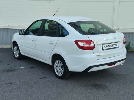2023 Lada (ВАЗ) Granta I Рестайлинг, белый, 695000 рублей, вид 5