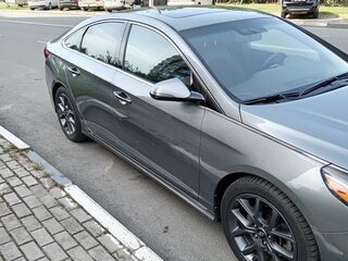 2018 Hyundai Sonata VII (LF) Рестайлинг, серый, 1750000 рублей, вид 2