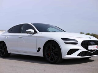 2021 Genesis G70 I Рестайлинг, белый, 3640000 рублей, вид 3