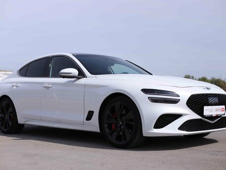 2021 Genesis G70 I Рестайлинг, белый, 3640000 рублей, вид 3