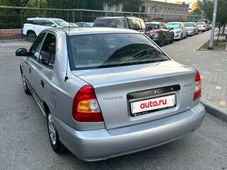 2003 Hyundai Accent ТагАЗ II, серебристый, 360000 рублей, вид 5