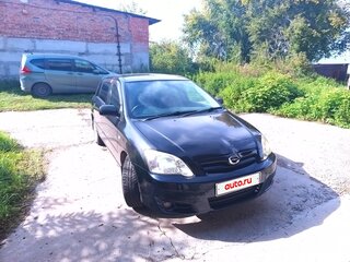 2004 Toyota Corolla Runx IX (E120, E130) Рестайлинг, чёрный, 670000 рублей, вид 2