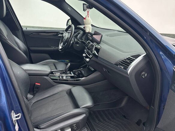 2018 BMW X3 20d xDrive III (G01), синий, 3800000 рублей - вид 8