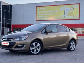 2012 Opel Astra J Рестайлинг, коричневый, 550000 рублей, вид 2