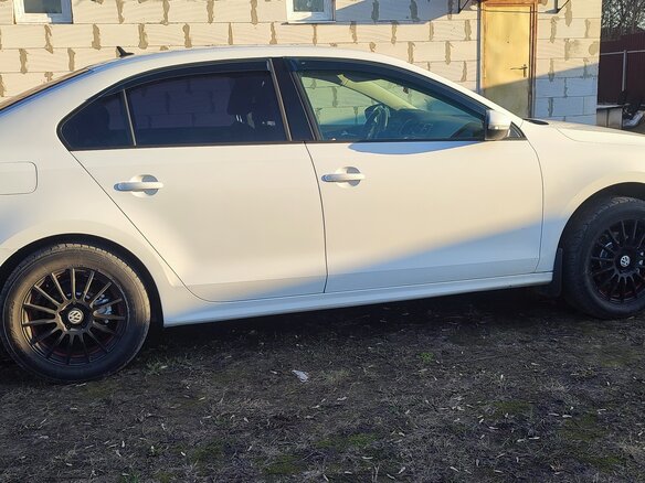 2015 Volkswagen Jetta VI Рестайлинг, белый, 1100000 рублей - вид 9