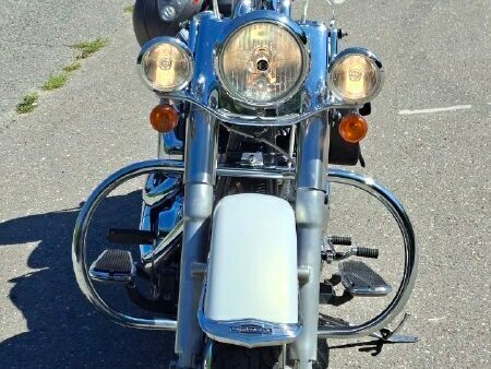 2006 Harley-Davidson Softail Deluxe, синий, 950000 рублей - вид 10