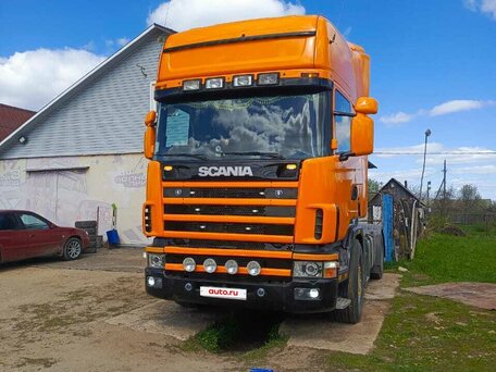 2001 Scania R-Series, жёлтый, 3950000 рублей, вид 3