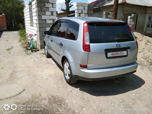 2005 Ford C-MAX I, серебристый - вид 3