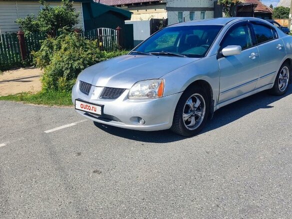 2004 Mitsubishi Galant IX, серебристый, 420000 рублей - вид 5