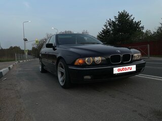 1997 BMW 5 серии 520i IV (E39), чёрный, 480000 рублей, вид 2