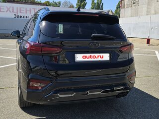 2019 Hyundai Santa Fe IV, чёрный, 4000000 рублей, вид 4