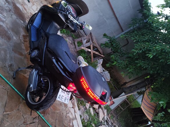 2003 Yamaha TMAX, чёрный, 345000 рублей - вид 2