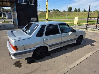 2007 Lada (ВАЗ) 2115, серебристый, 100000 рублей, вид 5