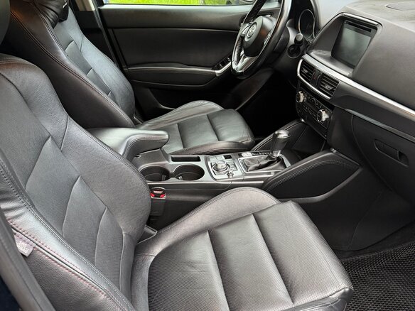 2017 Mazda CX-5 I Рестайлинг, синий, 1790000 рублей - вид 12