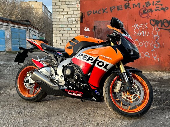 2013 Honda CBR 1000 RR/RA Fireblade, оранжевый, 950000 рублей - вид 10