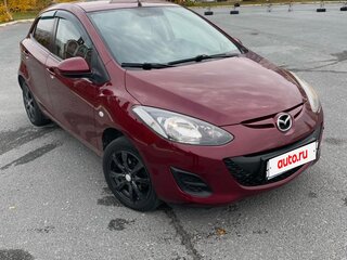 2010 Mazda 2 II Рестайлинг (DE2), красный, 830000 рублей, вид 2