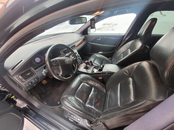 2008 Volvo S80 II, чёрный, 1300000 рублей - вид 6