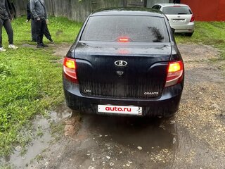 2012 Lada (ВАЗ) Granta I, синий, 195000 рублей, вид 3