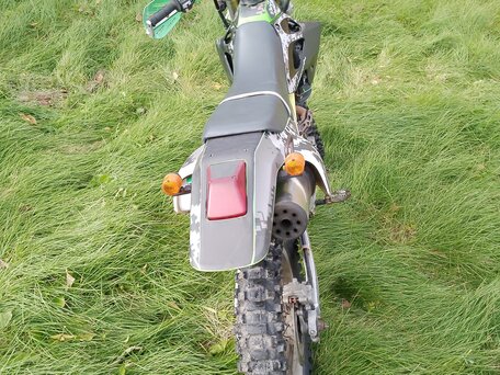1998 Kawasaki KLX 250, зелёный, 240000 рублей, вид 3